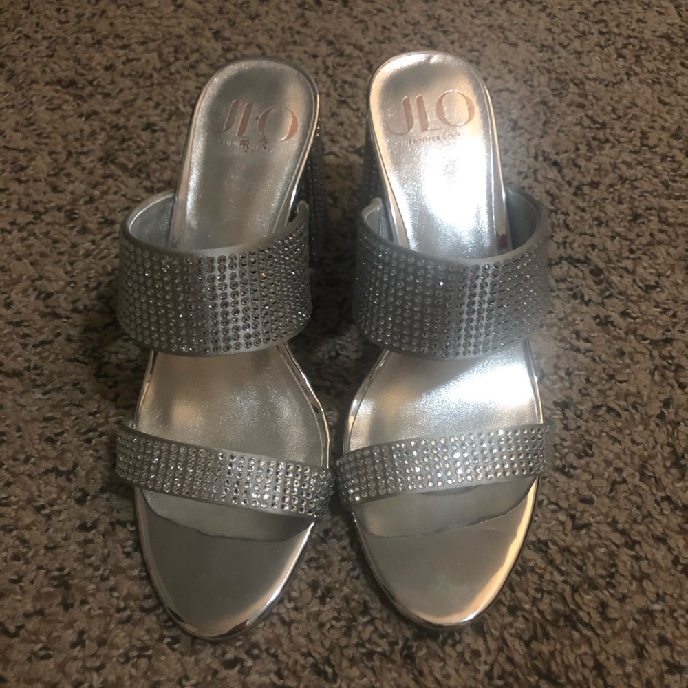Jlo Silver Heels